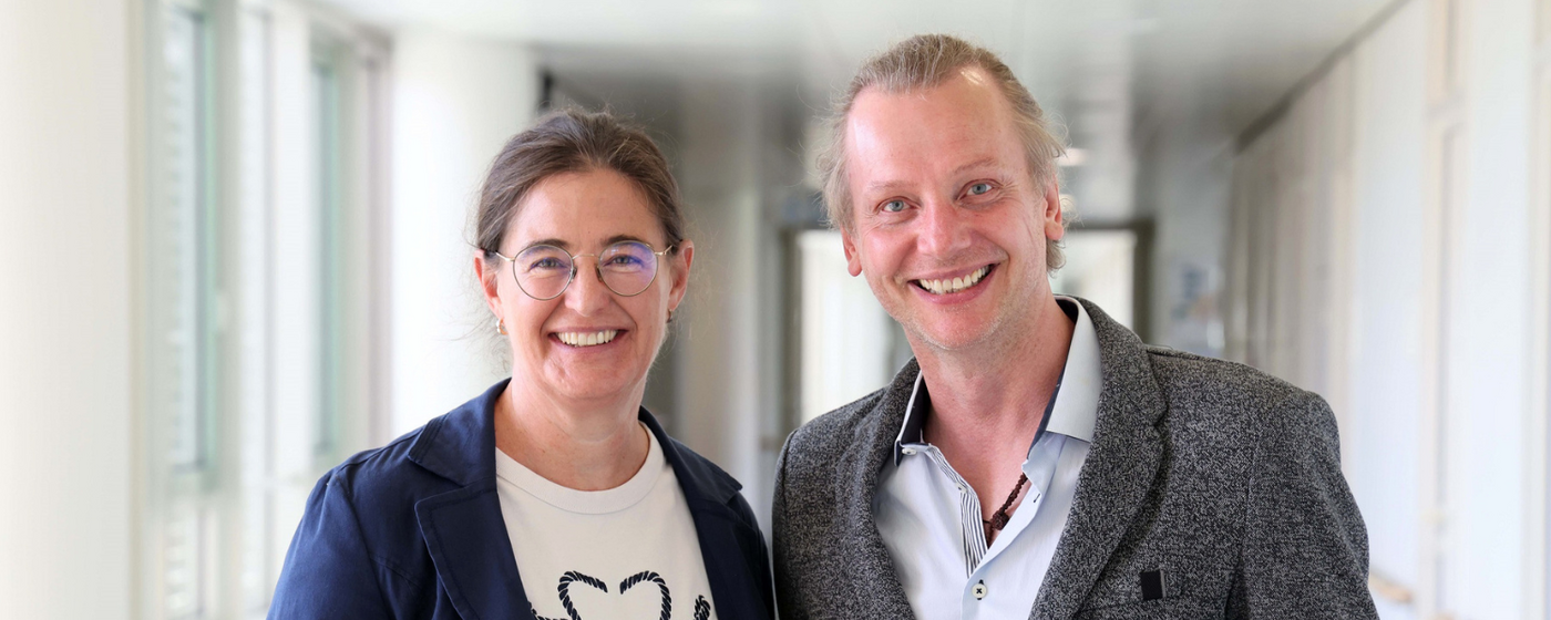 Prof. Dr. Anja Kathrin Wege und Prof. Dr. Richard Bauer