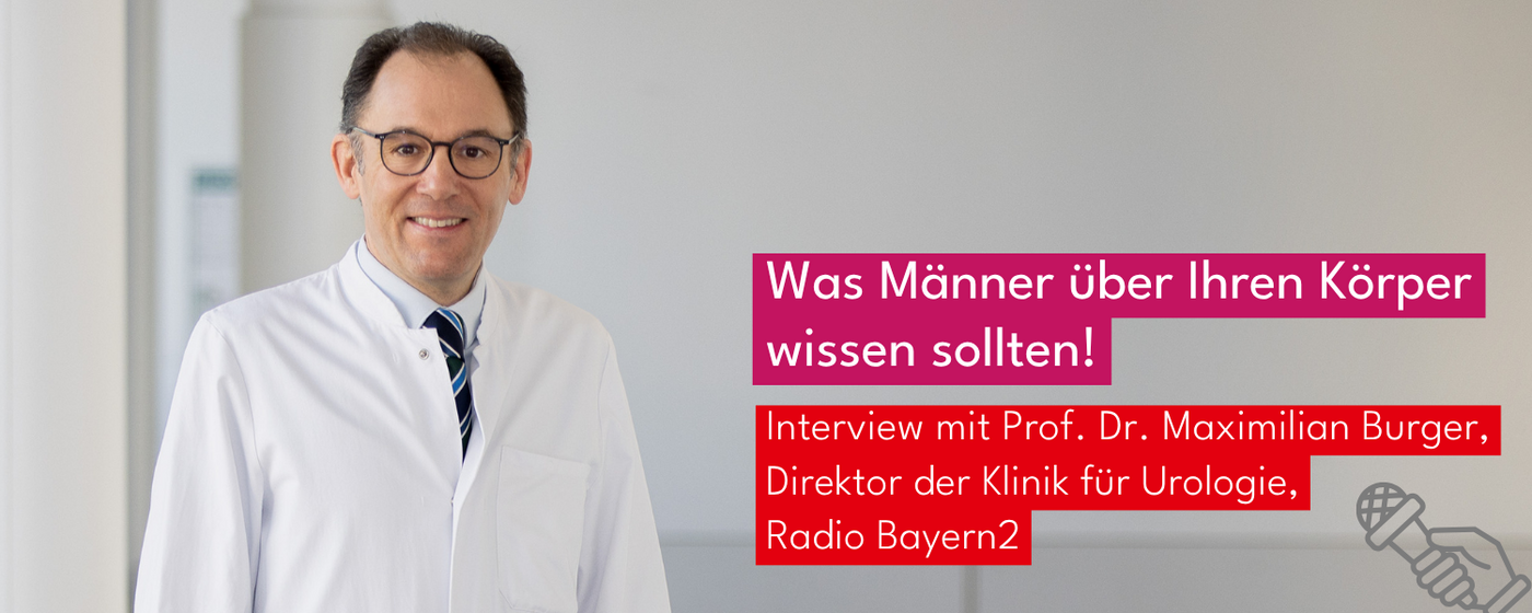 Prof. Burger im Porträt.