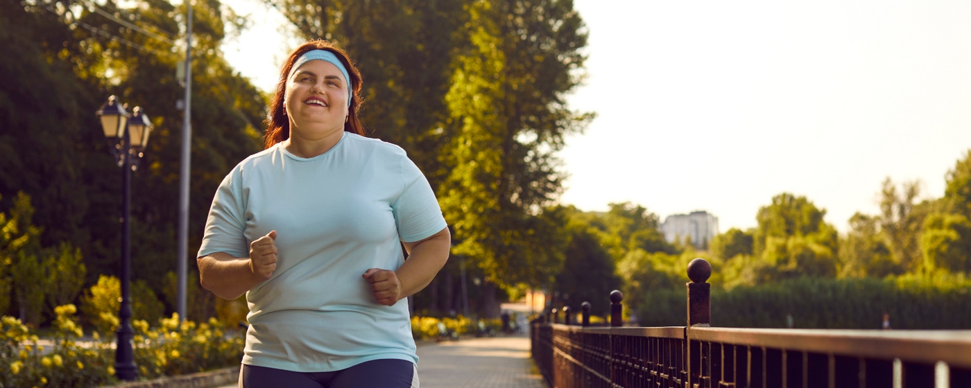 Frau beim Joggen