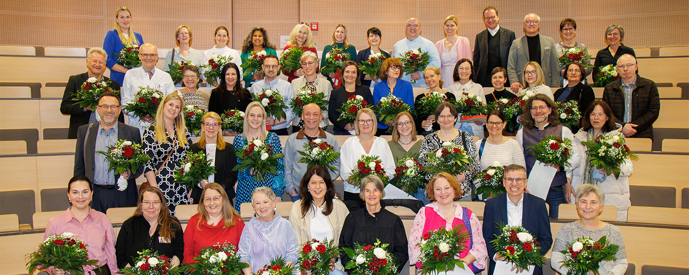 Gruppenfoto der Jubilarinnen und Jubilare