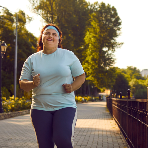 Frau beim Joggen