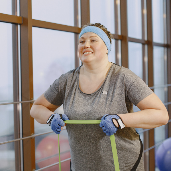 Frau beim Sport